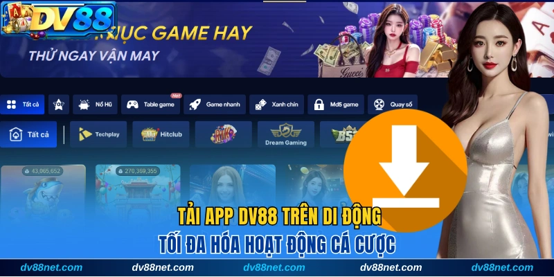 Tải app cá cược liên tục trên di động
